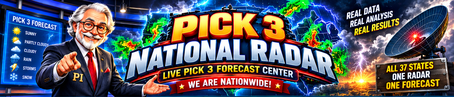 Professor PI presents Pick 3 National Radar